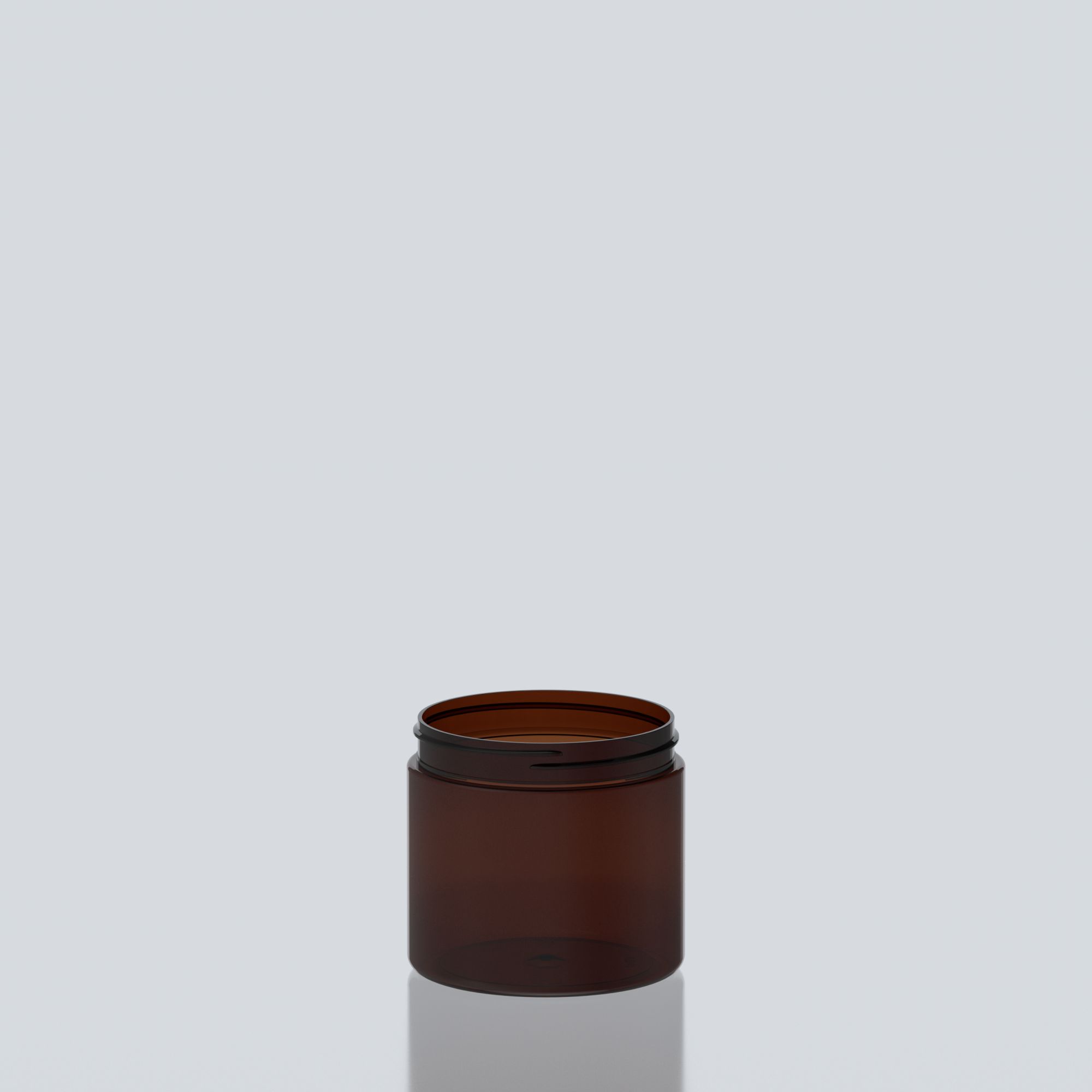 600ml Cylindrical PET Jar - 100SP400 - 