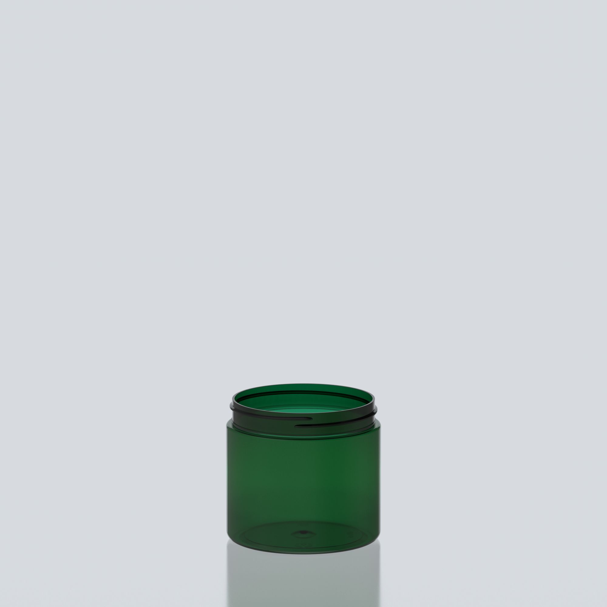 600ml Cylindrical PET Jar - 100SP400 - 