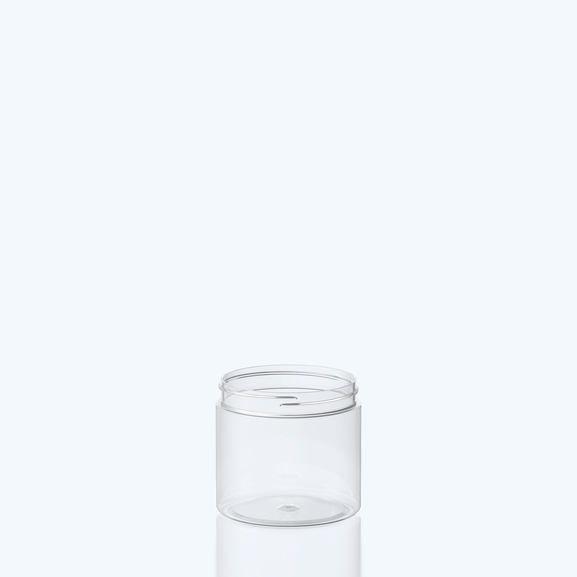 600ml Cylindrical PET Jar - 100SP400 - 