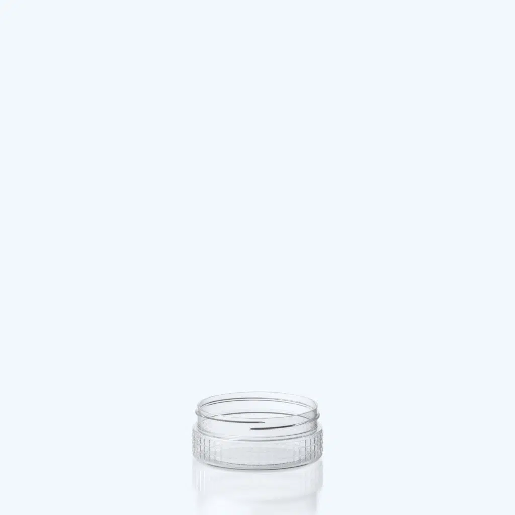 200ml Diamond Pet Jar - 100SP400 - Clear
