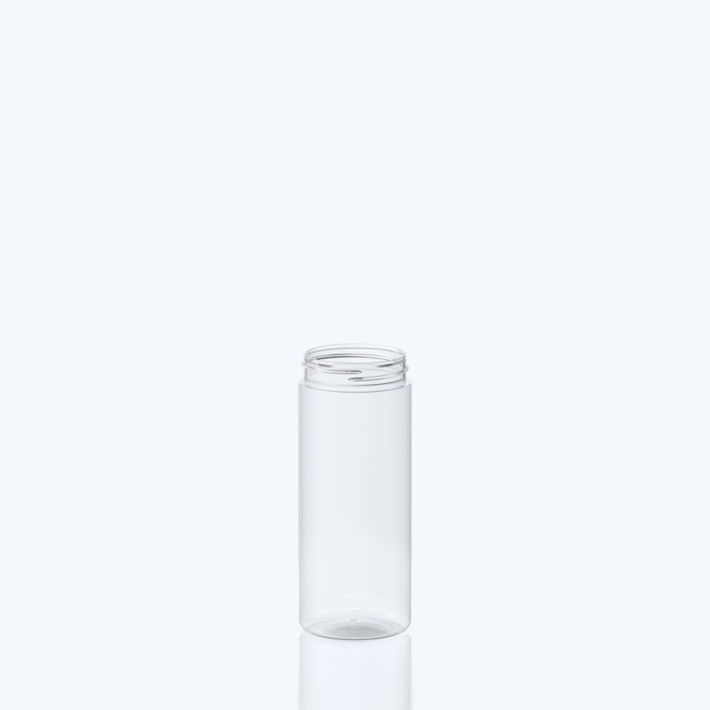 500ml Gerade Zylindrische PET-Dose 63SP400 - 63SP400 - Klar
